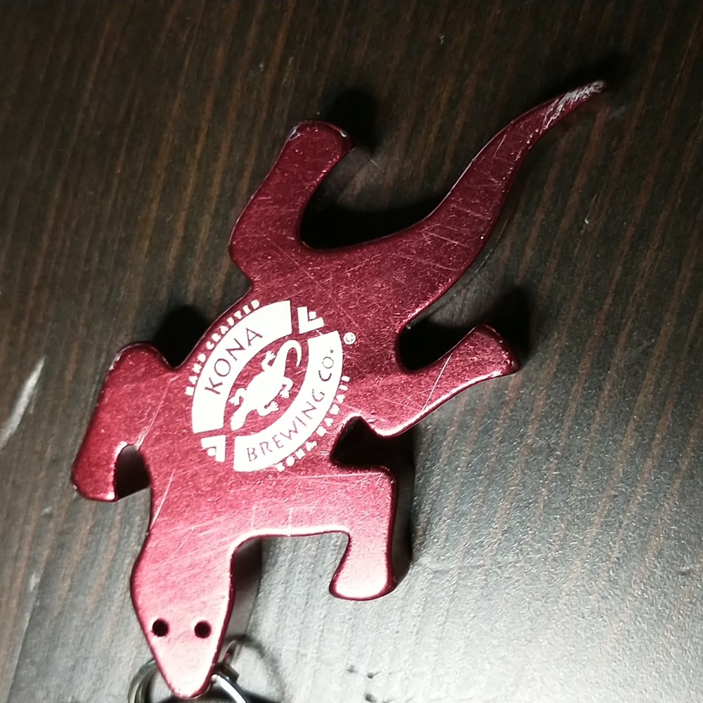 Red Kona Brewing keychain
